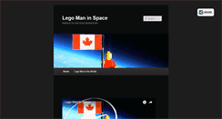 Desktop Screenshot of legomaninspace.com
