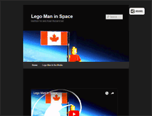Tablet Screenshot of legomaninspace.com